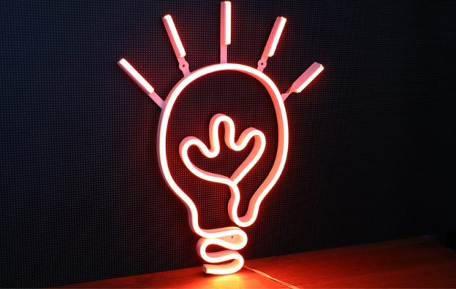 Гибкий лед (led) неон с пластиковой подложкой