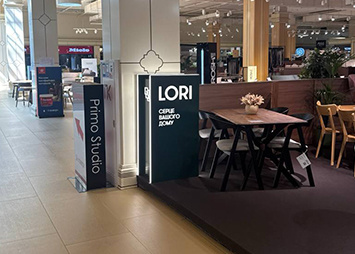 Световая интерьерная отдельно стоящая конструкция Lori
