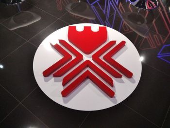 Об'ємний логотип з акрилу